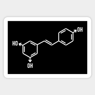 The Red Wine Molecule Sticker